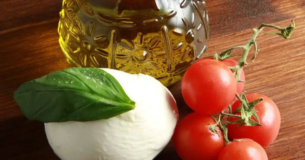Is Pizza Healthy? The Surprising Health Benefits Of Pizza 1 fresh mozzarella olive oil tomatoes Is Pizza Healthy? The Surprising Health Benefits Of Pizza