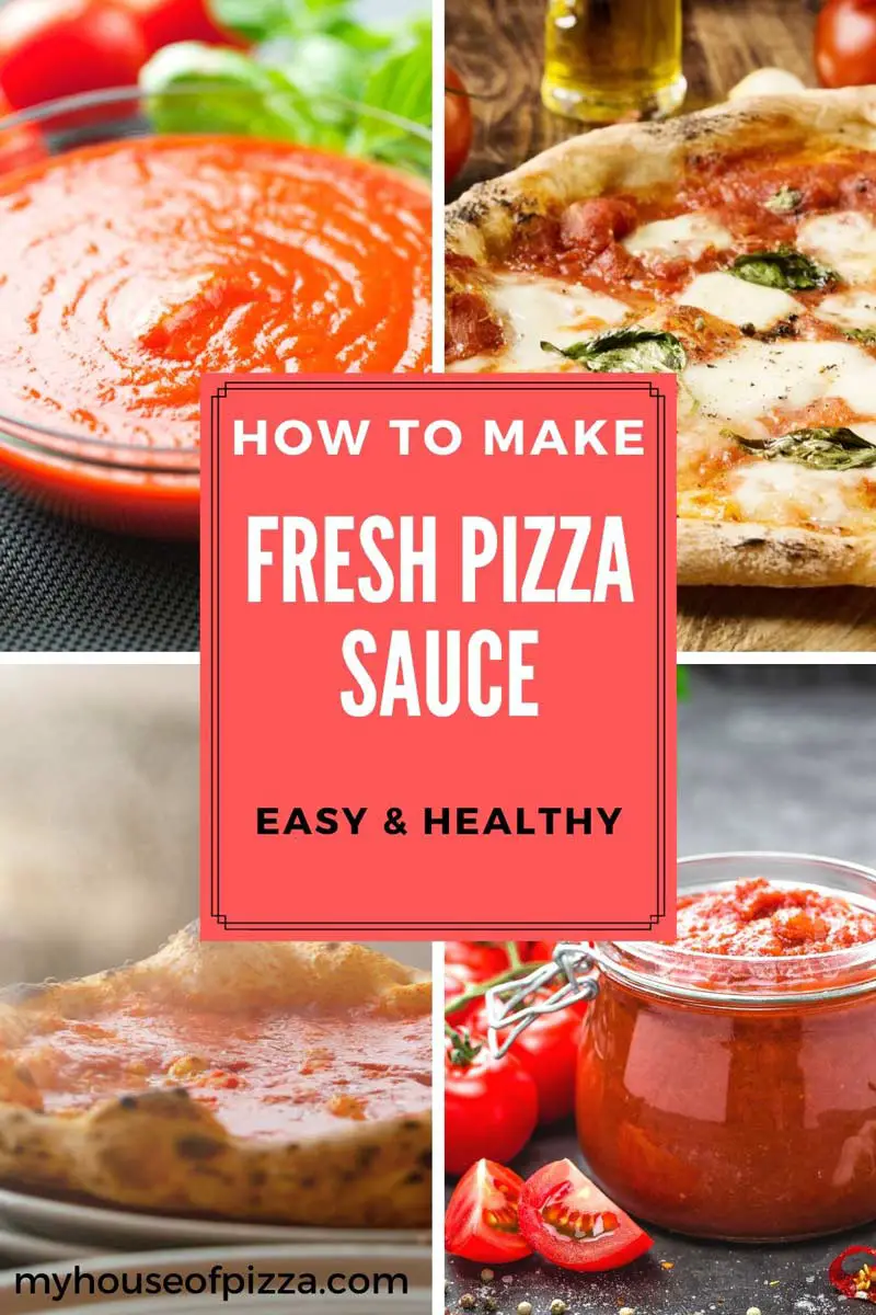 How To Make Pizza Sauce 5 How to Make Pizza Sauce Pinterest Graphic How To Make Pizza Sauce