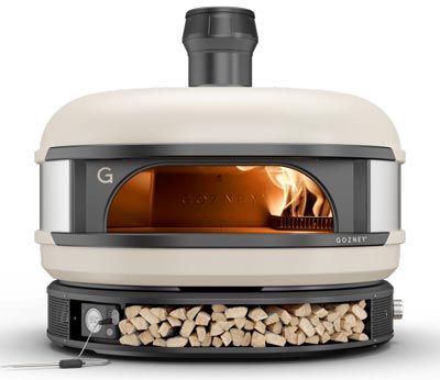 The Gozney Dome dual-fuel pizza oven.