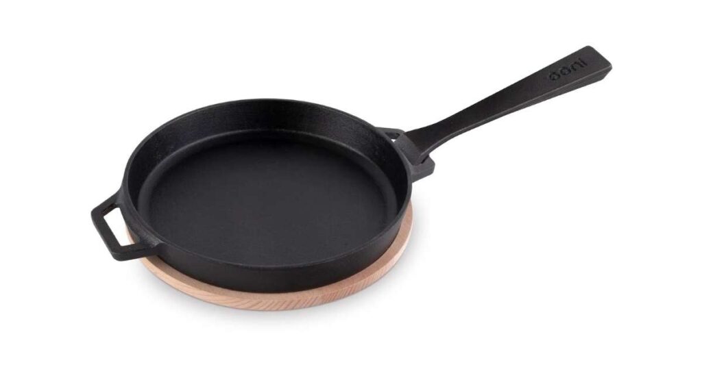Ooni Koda 16 Outdoor Gas Pizza Oven Review 8 ooni skillet cast iron Ooni Koda 16 Outdoor Gas Pizza Oven Review