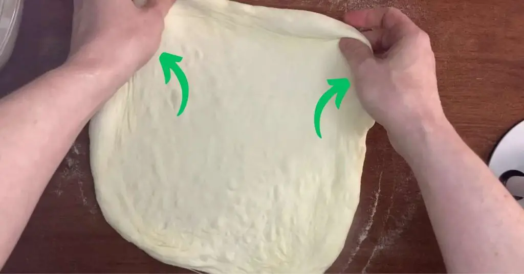 how to hand stretch pizza dough thumb How To EASILY Hand Stretch Pizza Dough For Amazing Homemade Pizza