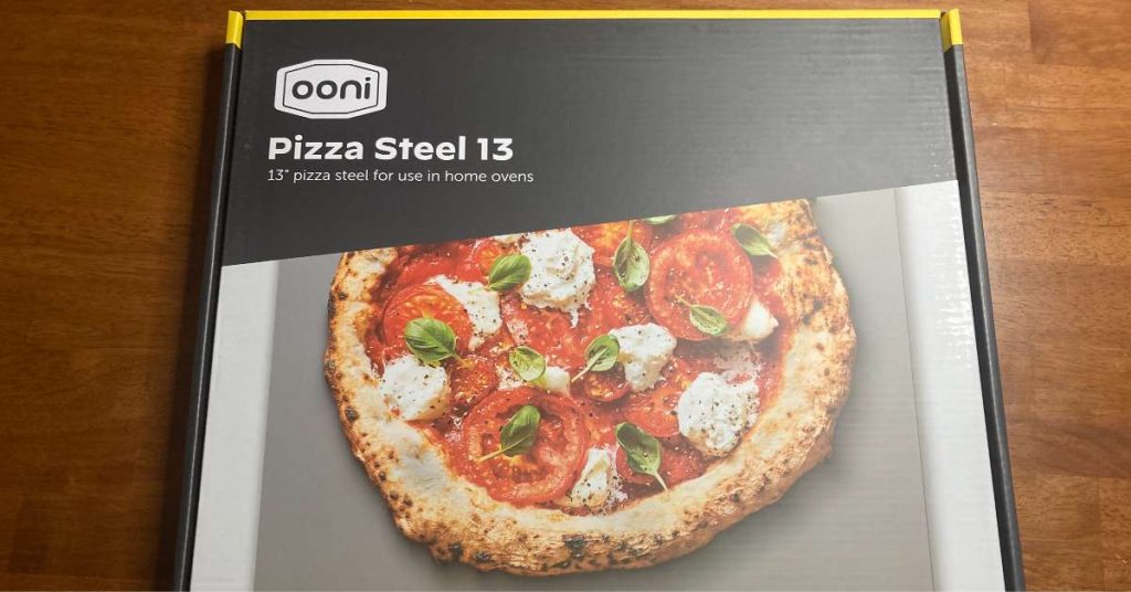 ooni pizza steel box Ooni Pizza Steel 13 Review – Pizzeria Quality Pizza Without A Pizza Oven