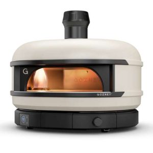A view of the Gozney Dome S1 pizza oven.