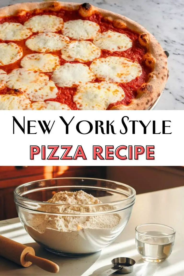 Homemade New York Style Pizza Recipe - My House Of Pizza