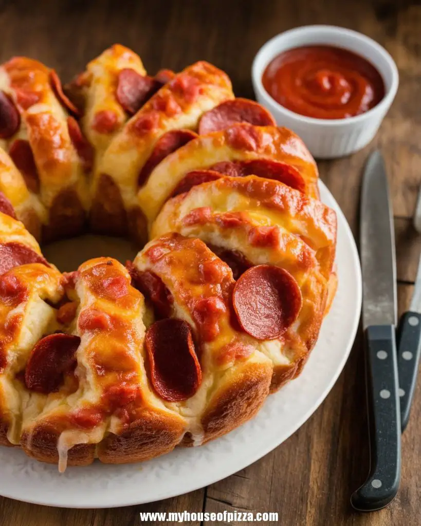 Pizza monkey bread recipe awesome pull apart party appetizer my